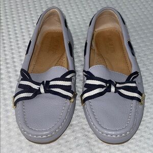 RALPH LAUREN BECKA LEATHER LOAFERS FTL-12-090